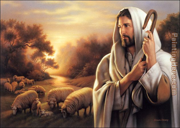 The Lord is My Shepherd painting - Unknown Artist The Lord is My Shepherd art painting